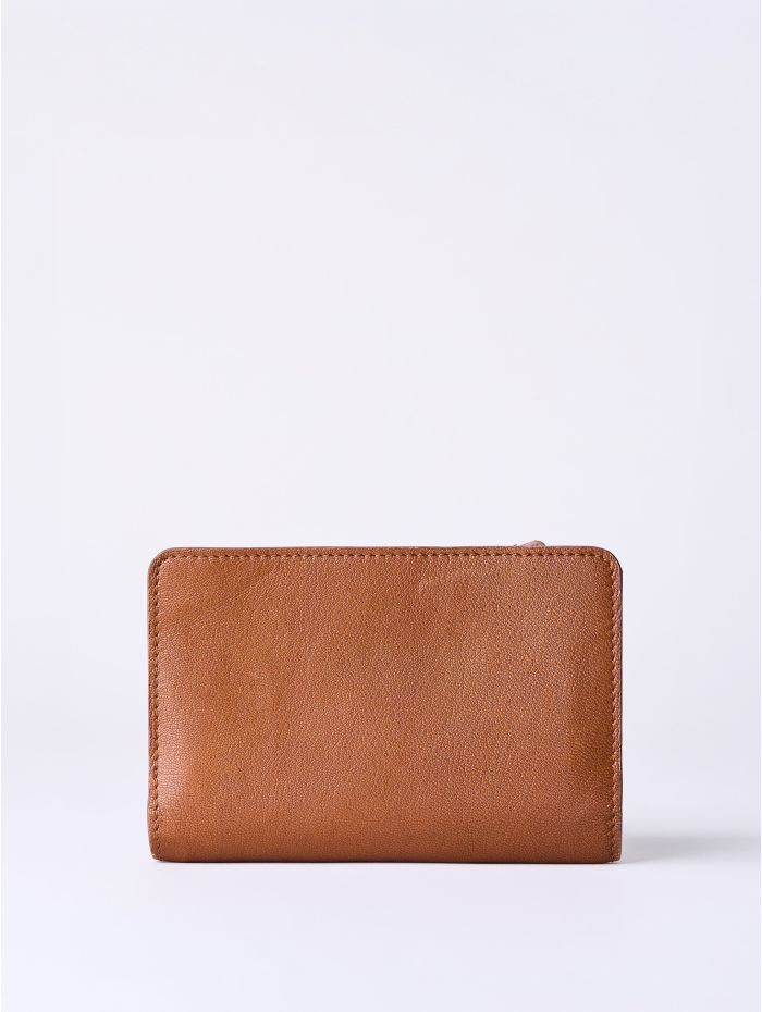 Newby Small Leather Purse In Tan
