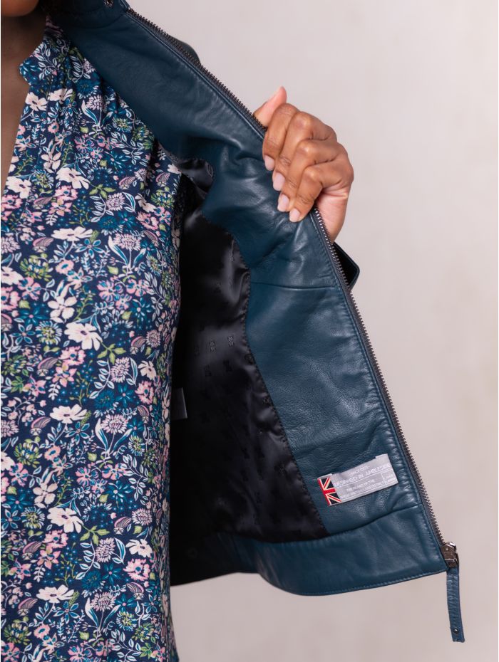 Threlkeld Leather Jacket in Balsalm
