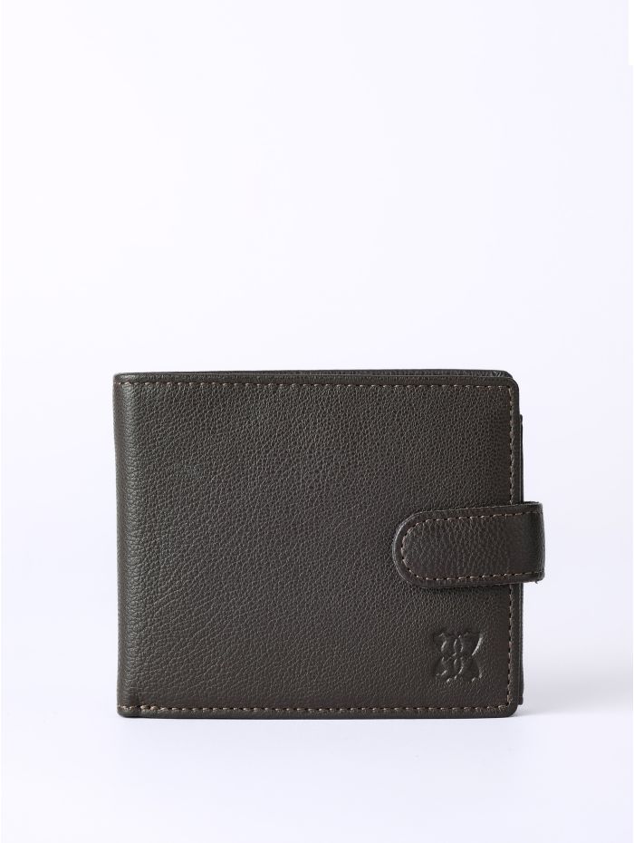 Burneside Leather Wallet in Brown