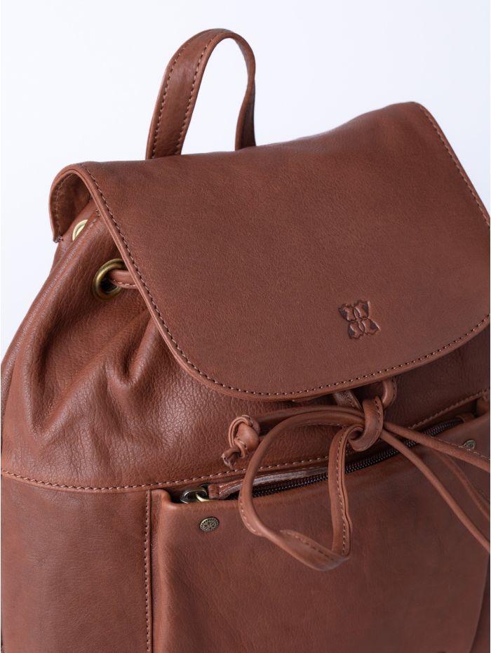 Harstone Leather Backpack in Tan