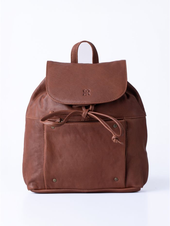 Harstone Leather Backpack in Tan