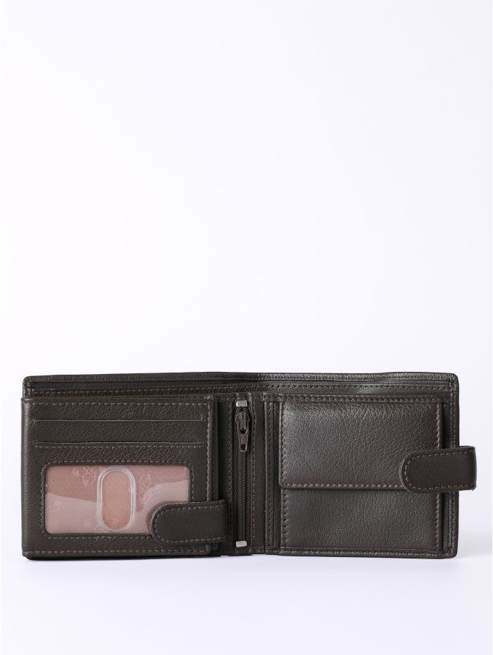 Burneside Leather Wallet in Brown