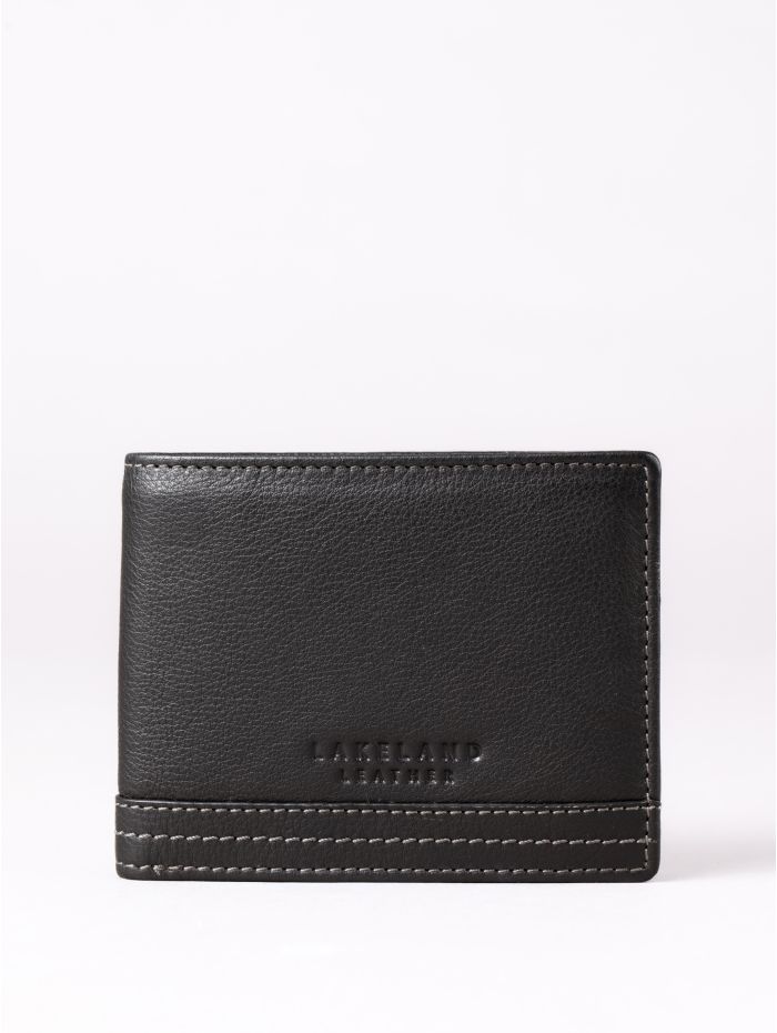 Explorer Leather Wallet in Black