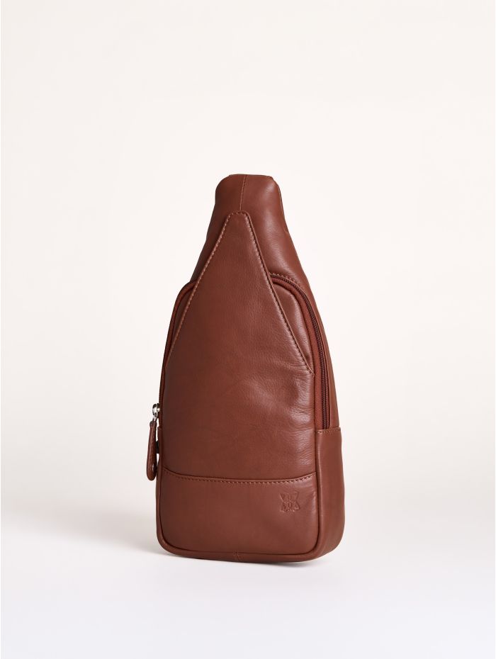 Langham Sling Backpack Cognac