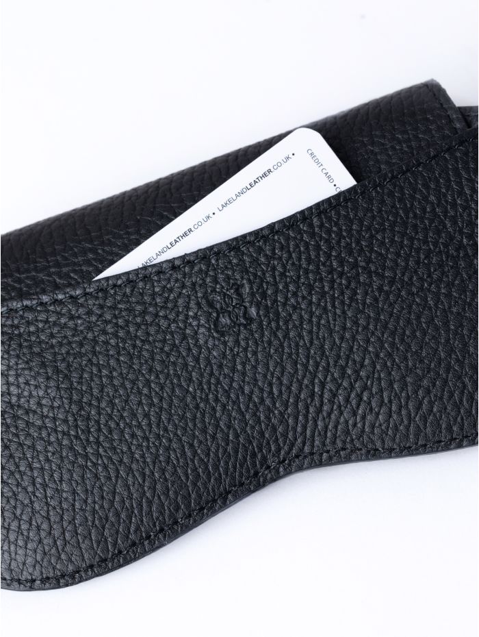 Tarraby Leather Glasses Case in Black