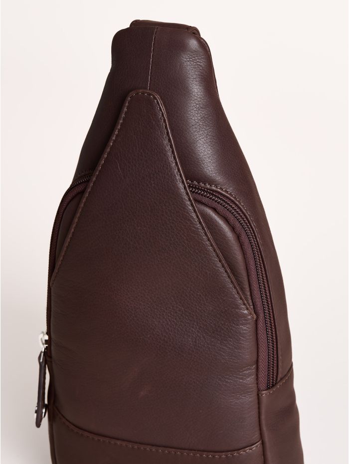 Langham Sling Backpack Brown
