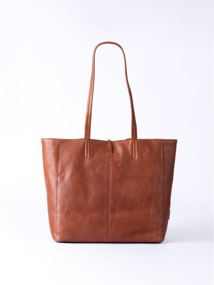 Patterdale Leather Tote Bag in Brown