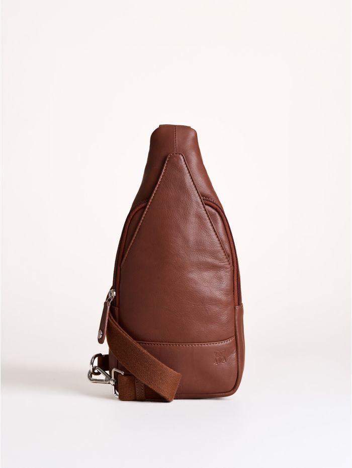 Langham Sling Backpack Cognac