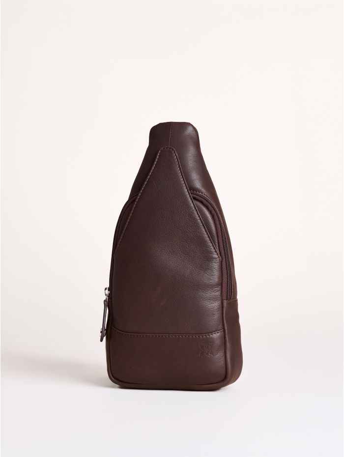 Langham Sling Backpack Brown