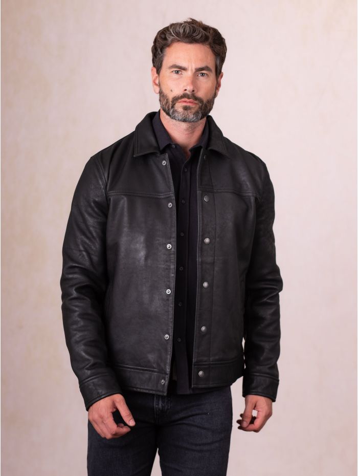 Endmoor Leather Jacket in Black | Lakeland Leather
