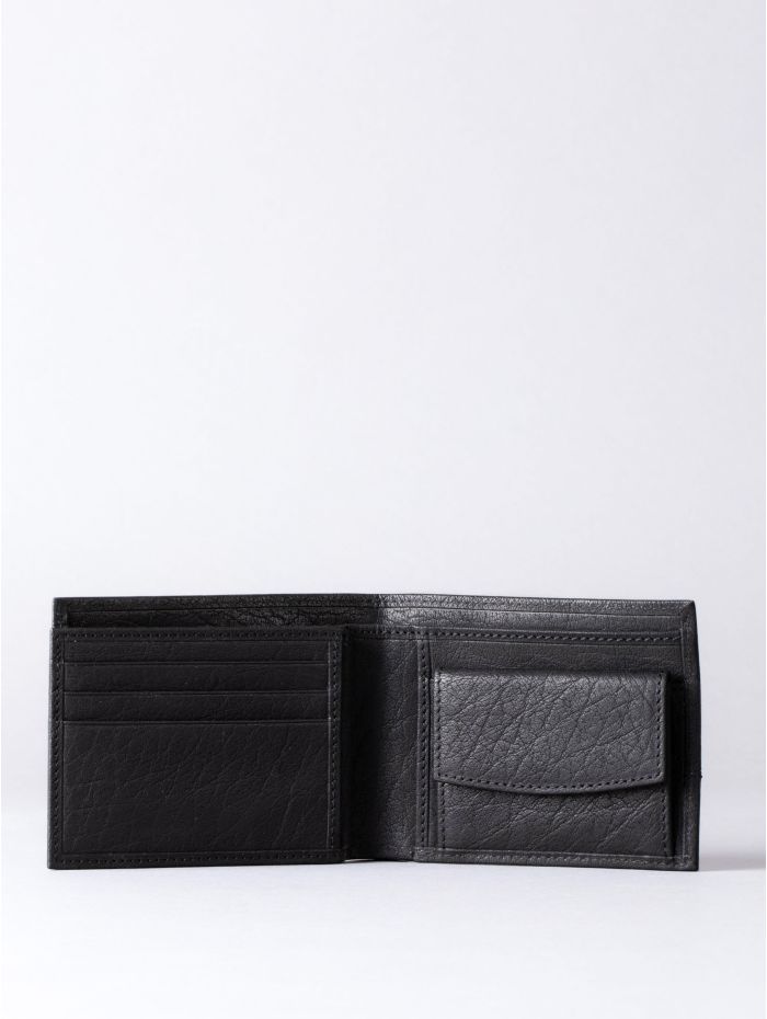 Keswick Leather Wallet in Black