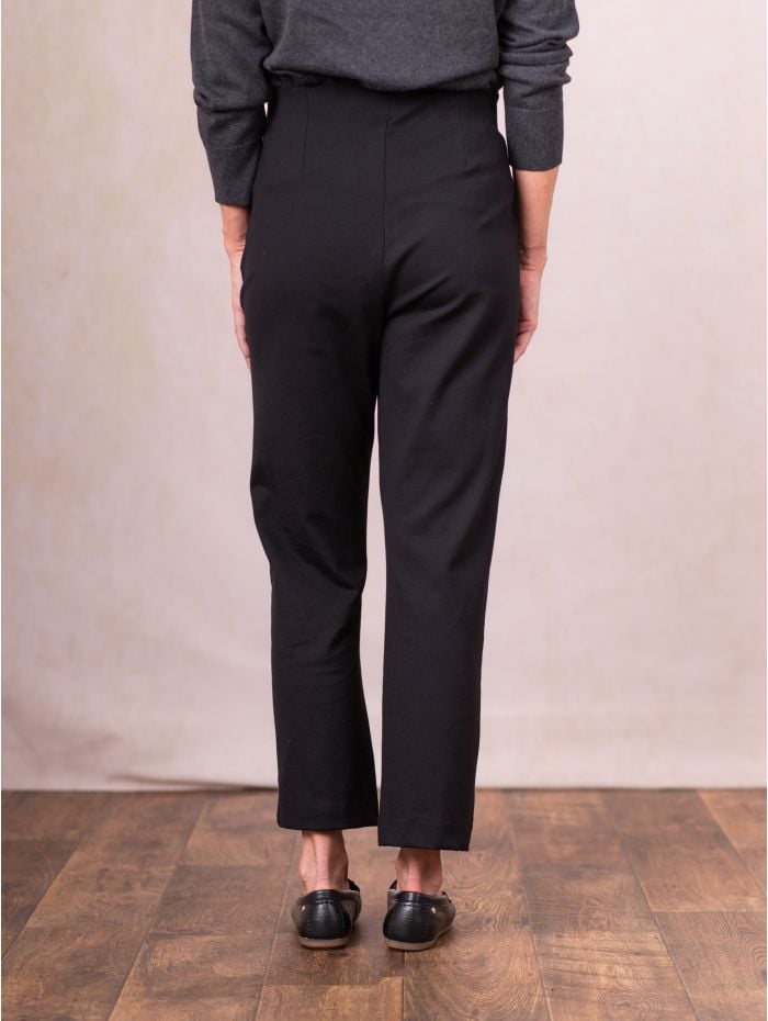 Marley Wide Leg Trousers in Black