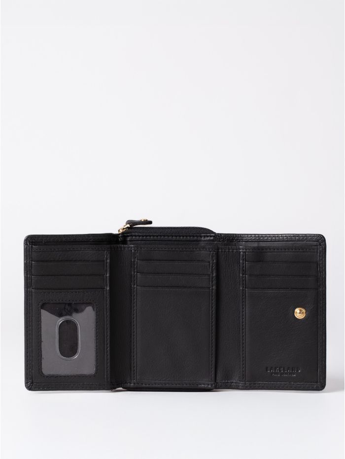 Small Leather Purse in Black