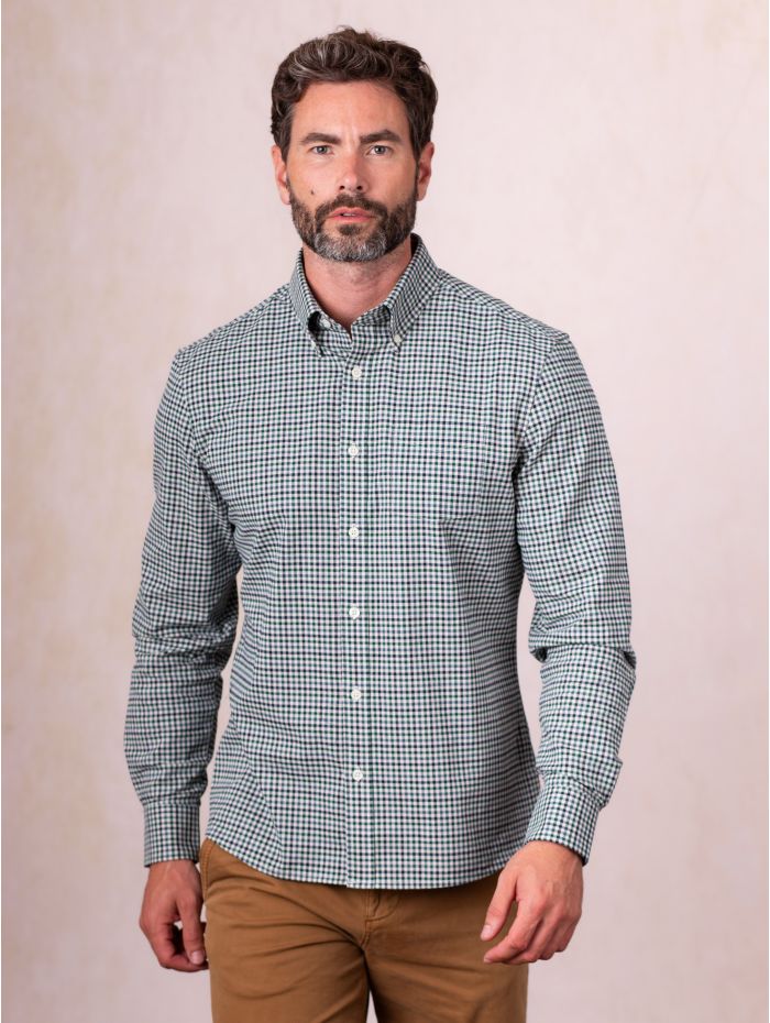 Ambleside Cotton Shirt in Green