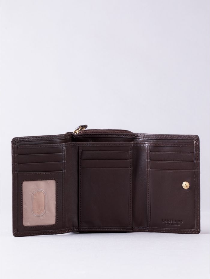 Small Leather Purse in Brown