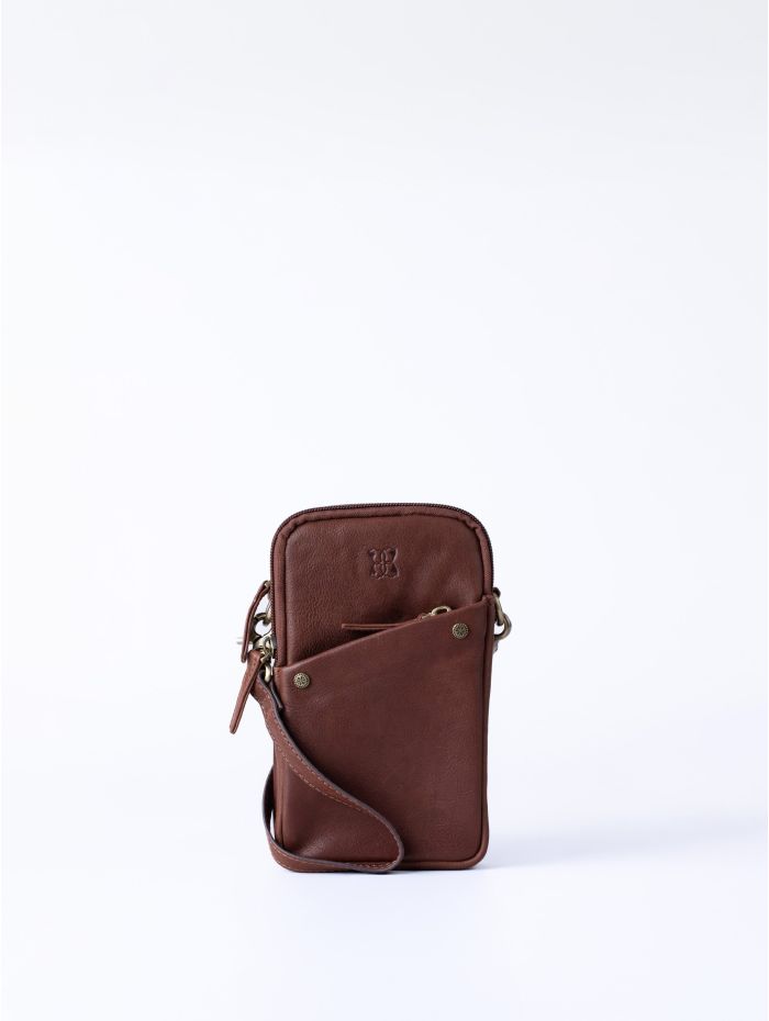 Harstone Leather Travel Bag in Tan