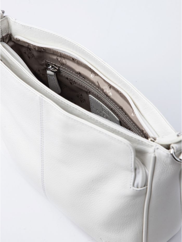 Ambleside Leather Cross Body Bag in White