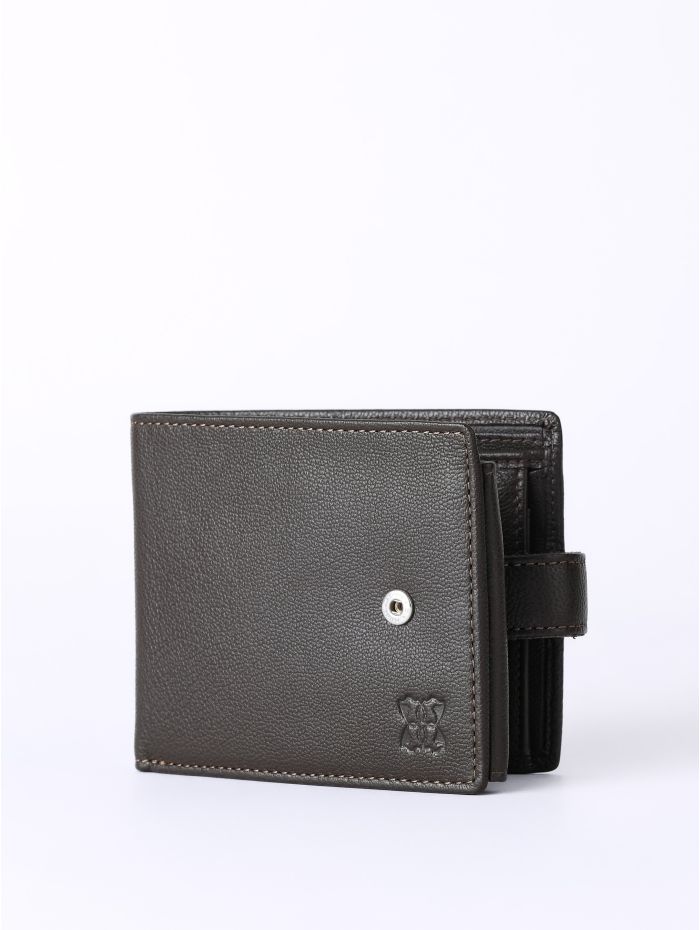 Burneside Leather Wallet in Brown