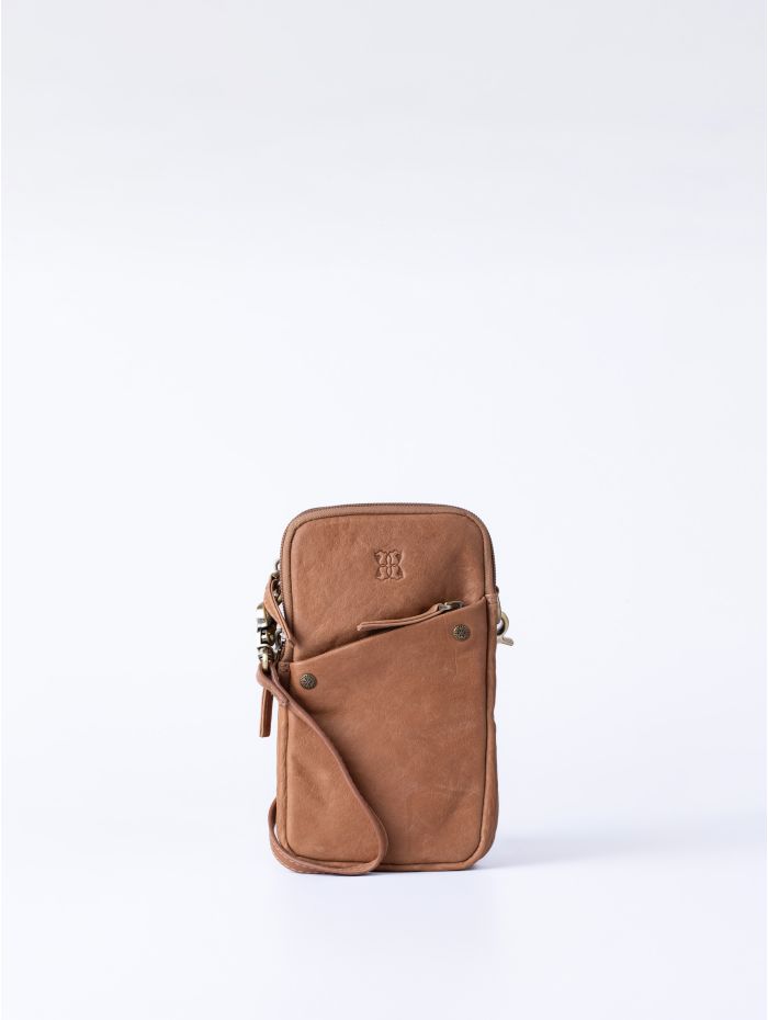 Harstone Leather Travel Bag in Taupe