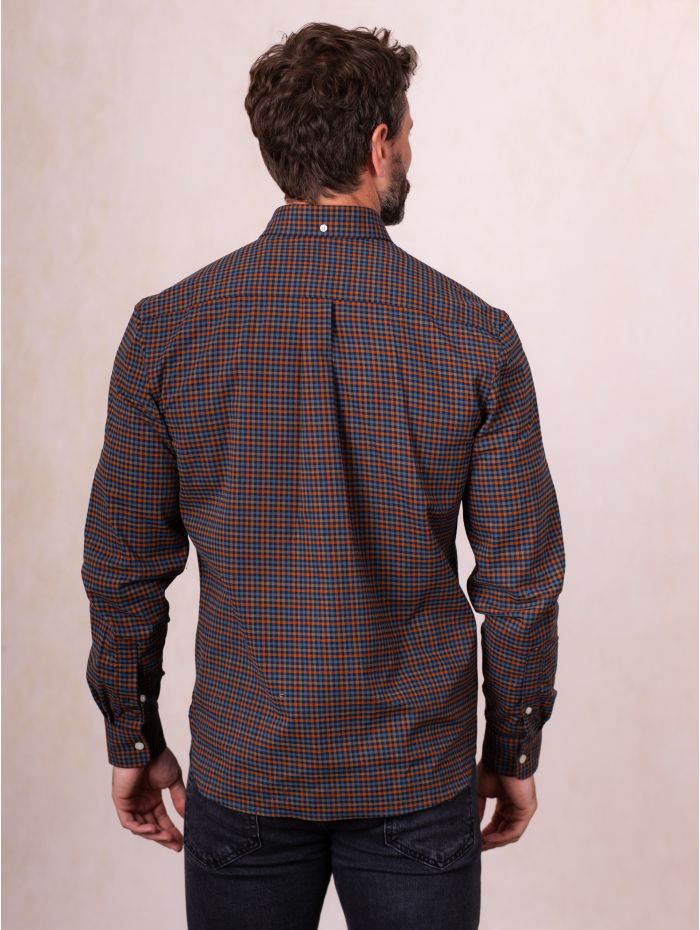 Ambleside Cotton Shirt in Orange