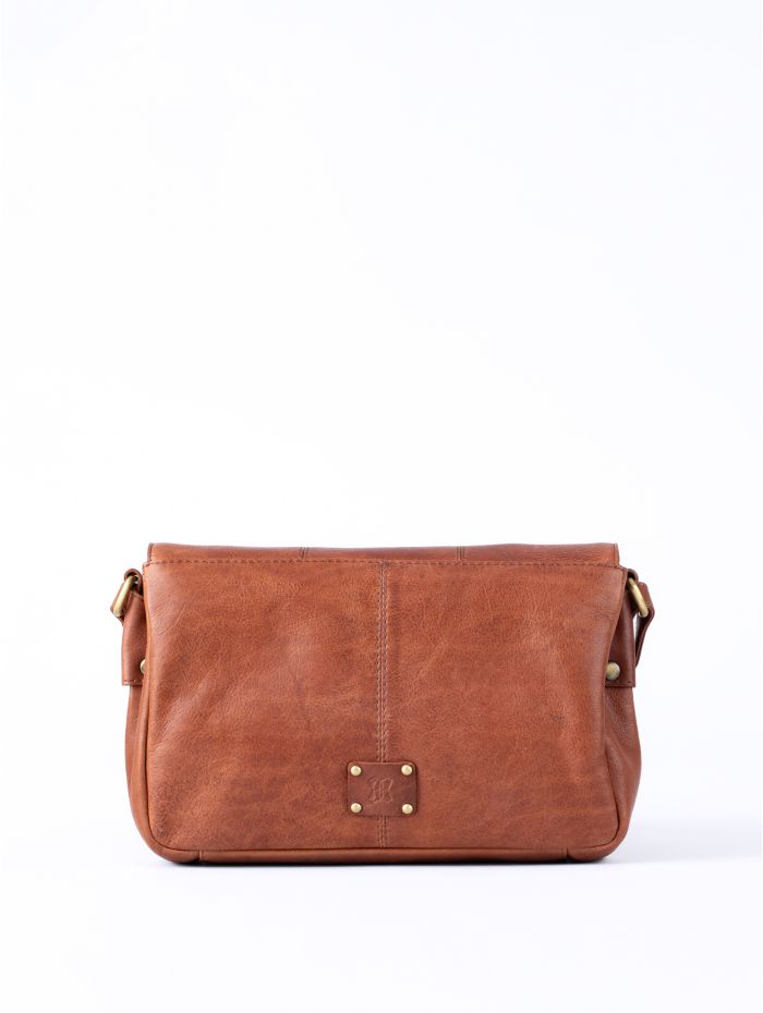 Patterdale Leather Cross Body Bag in Brown