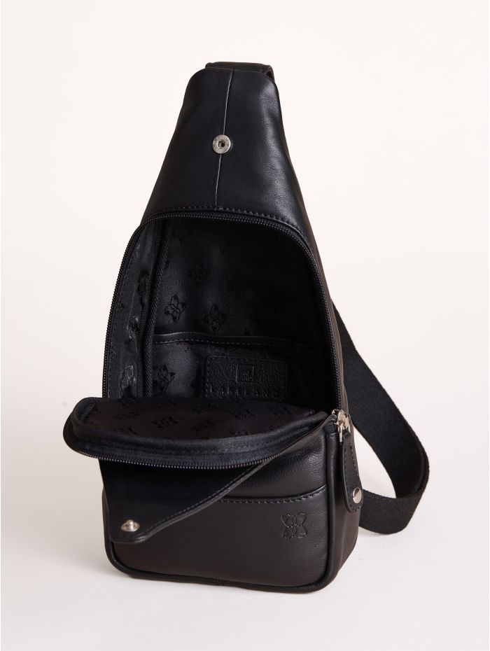 Langham Sling Backpack Black