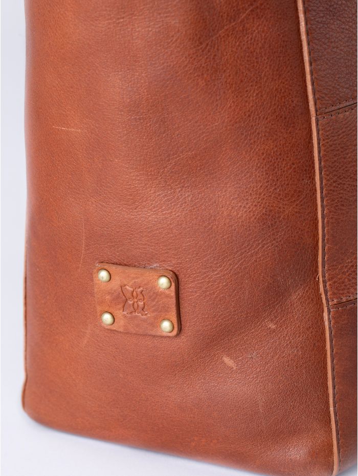 Patterdale Leather Tote Bag in Brown