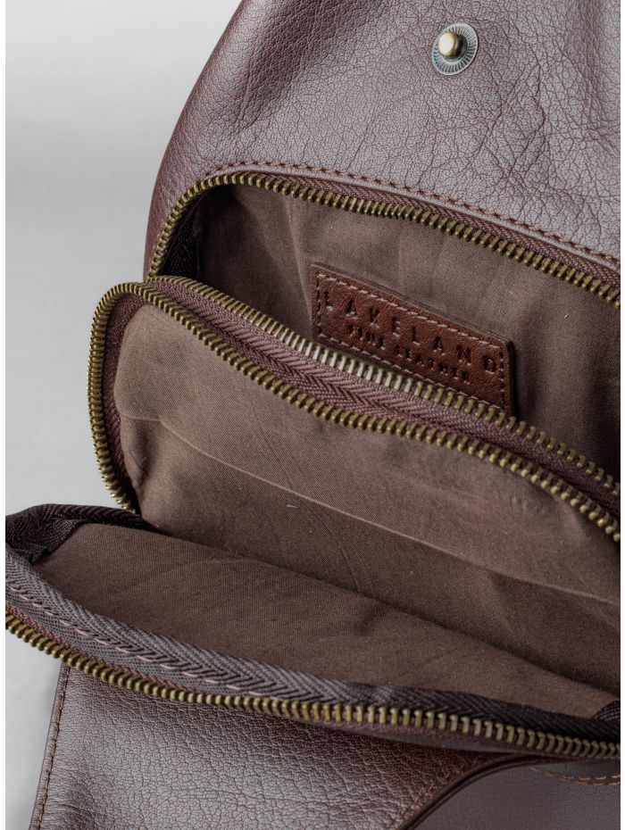 Keswick Leather Sling Bag in Brown