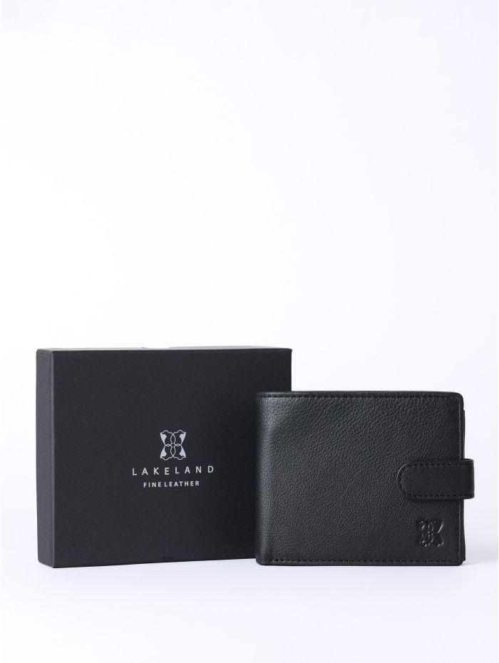 Burneside Leather Wallet in Black