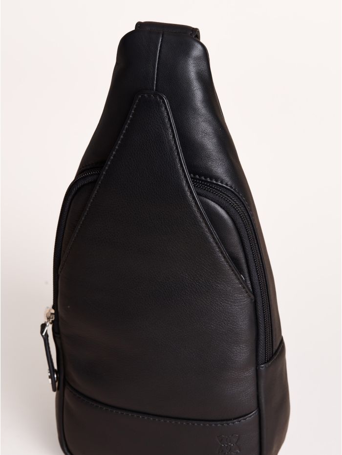 Langham Sling Backpack Black