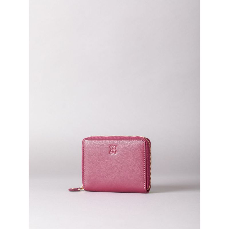 Small Zip Purse Cranberry