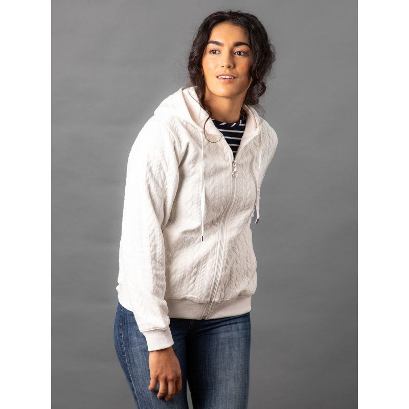 Jenna Cable Hoodie