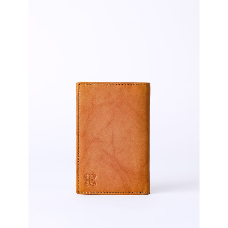 Bowston Tri Fold Wallet Cognac