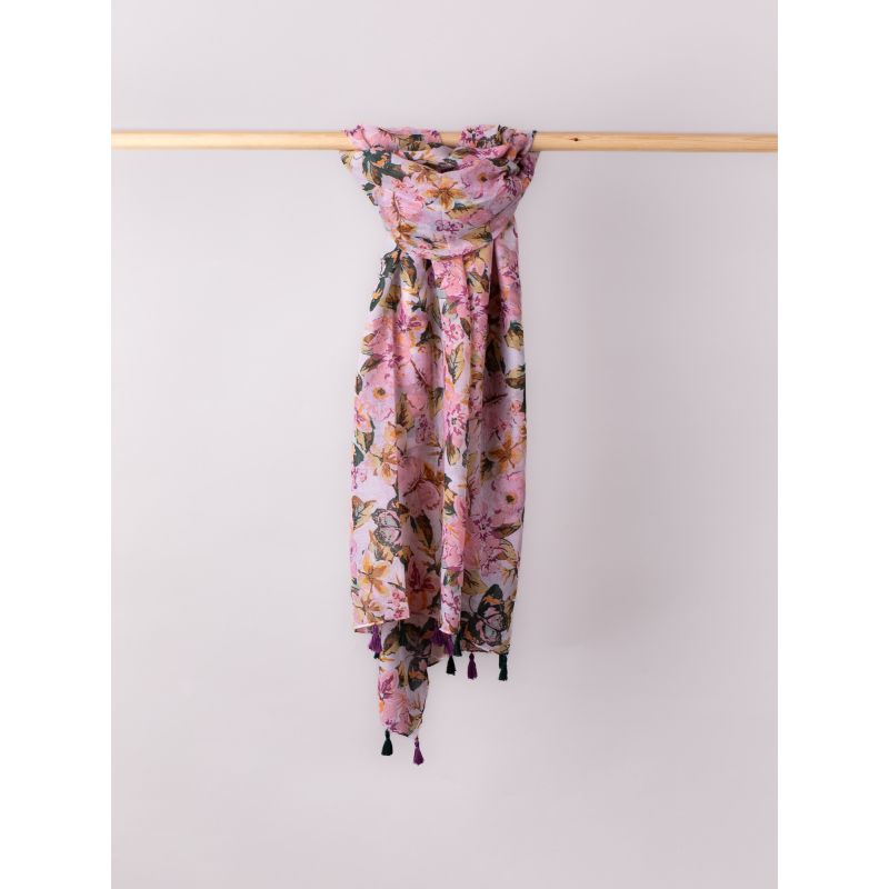 Zoe Floral Print Scarf