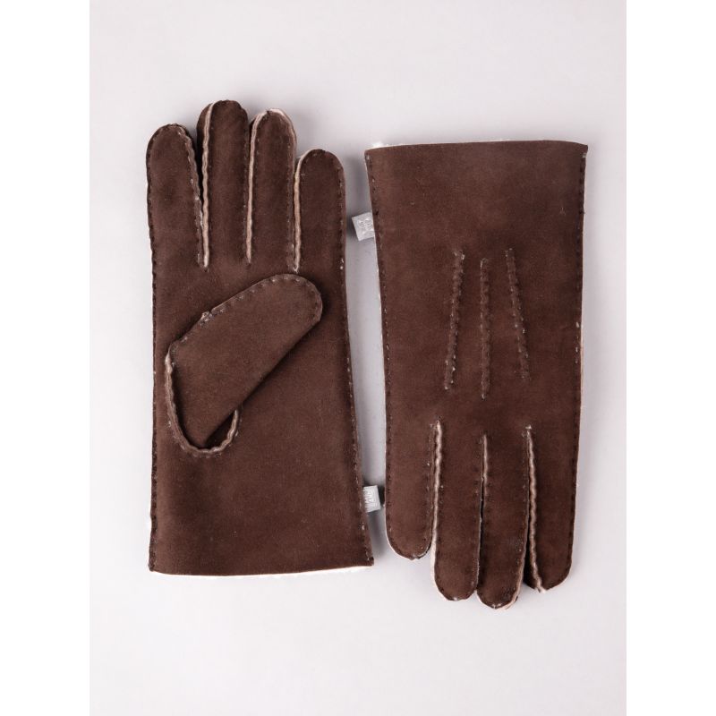 Classic Sheepskin Gloves Dark