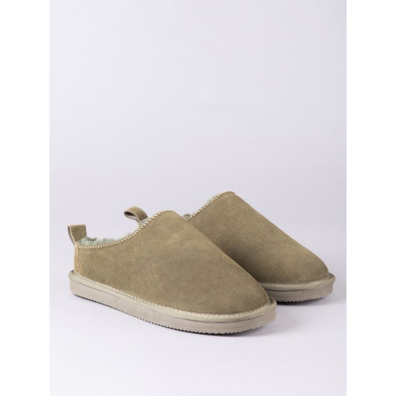 Sheepskin Clog Slippers
