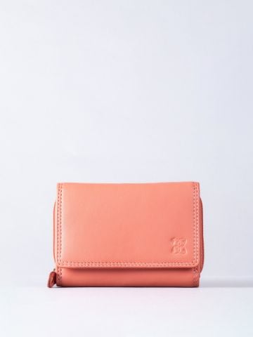 Lakeland Leather Small Leather Purse in Sunrise
