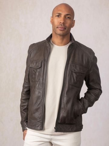 Men's Leather Jackets, Coats & Accessories | Lakeland Leather