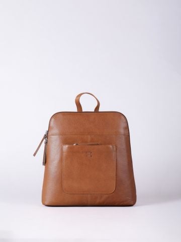 Lakeland Leather Talkin Leather Backpack in Tan