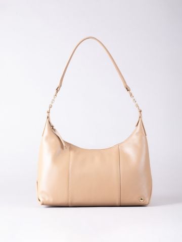 Lakeland Leather Levens Leather Shoulder Bag in Camel