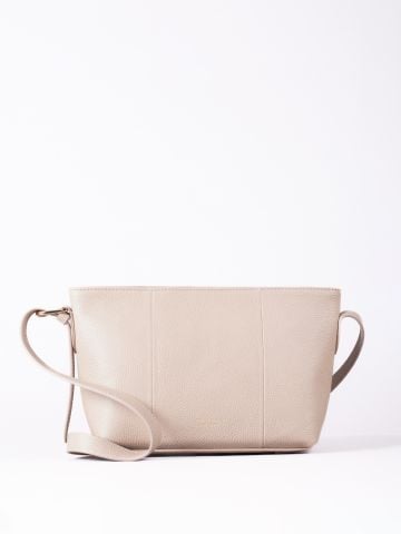 Lakeland Leather Langdale Leather Cross Body Bag in Cappuccino