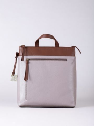 Lakeland Leather Beetham Leather Backpack in Beige