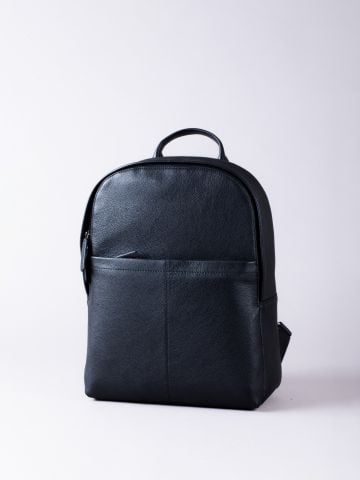 Lakeland Leather Crummock Leather Backpack in Black