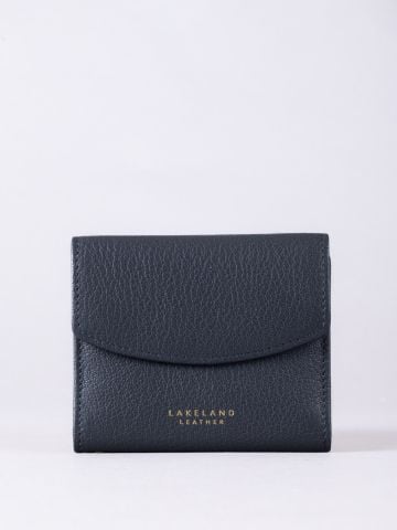 Lakeland Leather Esthwaite Leather Card Holder in Navy