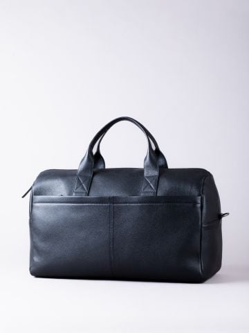 Lakeland Leather Crummock Leather Holdall in Black