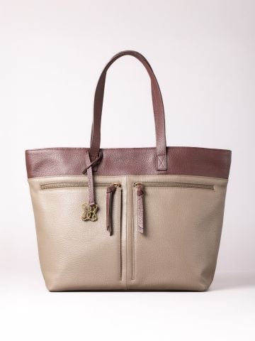 Lakeland Leather Beetham Leather Tote Bag in Walnut