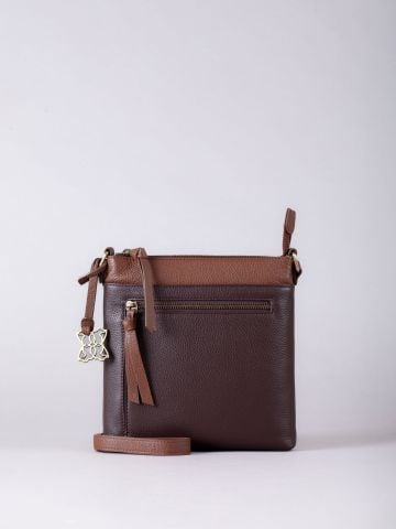 Lakeland Leather Beetham Small Leather Cross Body Bag in Brown