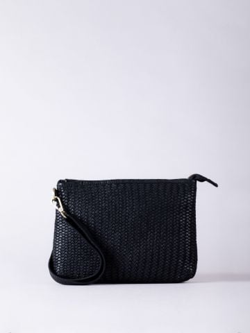 Lakeland Leather Wreay Leather Cross Body Bag in Black