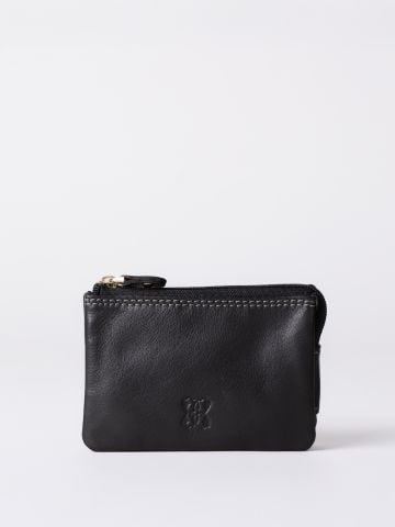 Lakeland Leather Leather Coin Purse in Black