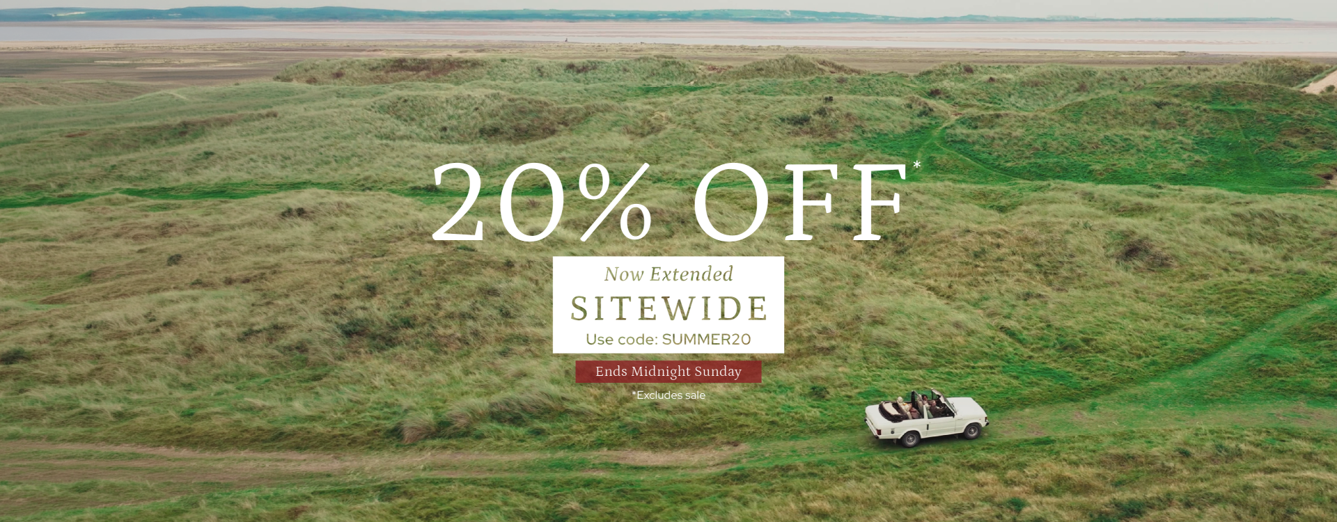 20% OFF Summer Event
